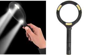 IWH Lupe mit COB LED-Beleuchtung, s chwarz (11570166)