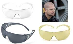 3M Schutzbrille SecureFit SF201AS, farblos-transparent (18020619)