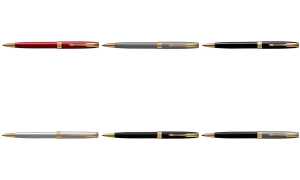 PARKER Drehkugelschreiber SONNET Bl ack Lacquer G.C. (5128254)