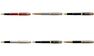 PARKER Tintenroller SONNET Matte Bl ack G.C. (5128256)