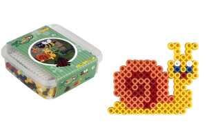 Hama Bügelperlen maxi + Stiftplatte Krabbeltiere, in Box (58140219)