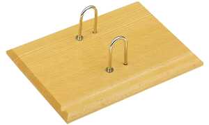 Wonday Sockel für Kalendarien, aus Holz, Bügel aus Metall (61031000)