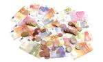 Wonday Spielgeld, 65 Geldscheine & 80 Münzen, im...