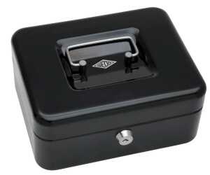 WEDO Geldkassette Gr.2 sw 20,0x16,0x9,0cm mit Clip