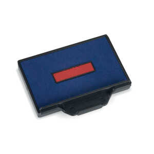 Stempelersatzkissen 6/56/2 5460, 5460L 56 x 33 mm blau/rot 2 St./Pack.