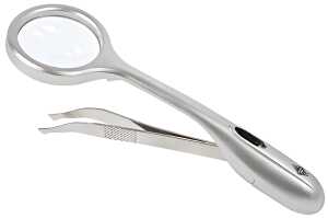 WEDO Lupenpinzette mit LED si 4003801803036