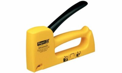 Rapid Handtacker HOBBY R13 ergonomi c, gelb, im Blister (68443950)