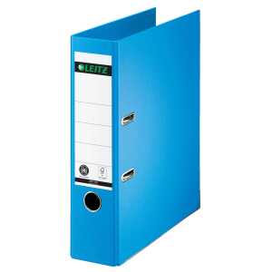 LEITZ Vollpapier-Ordner, 180 Grad, DIN A4, 80 mm, hellblau (80100730)