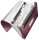 LEITZ Fächermappe Style, A4, PP, 6 Fächer, granat-rot (80395728)