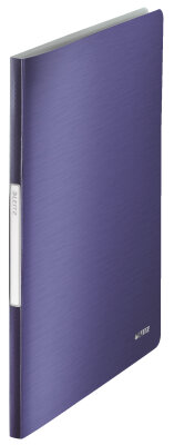 LEITZ Sichtbuch Style, A4, PP, mit 20 Hüllen, titan-blau (80395869)