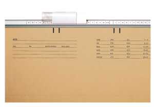 LEITZ Vollsichtreiter, Kunststoff, (B)60 mm, transparent (80612400)