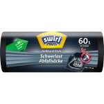 swirl Profi Schwerlast-Abfallsack, schwarz, 60 Liter...