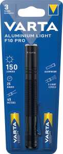 LED Taschenlampe Alu Light F10 Pro, Leuchtweite: 45m, Leuchtdauer: 25h